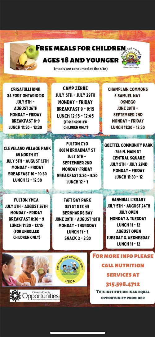 Summer Meals
